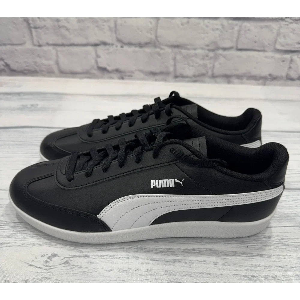 NEW Puma 9T Trainers Sneaker Shoe Mens US 13‎ EUR 47 Black Soccer Futbol